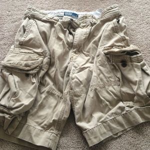 Mens polo cargo shorts