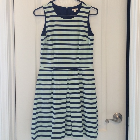 New! Striped navy & light blue Gap dress.
