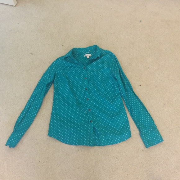 merona ladies' button down shirt