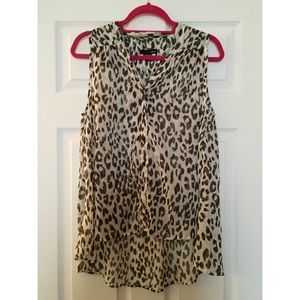 Aqua by Bloomingdales chiffon blouse