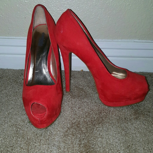 Charlotte Russe red high heels