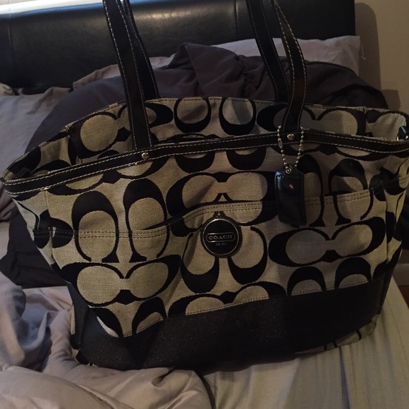 Coach diaper bag