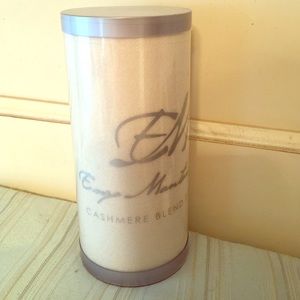 NEW Enzo Mantovani Cashmere Blend Scarf Off White