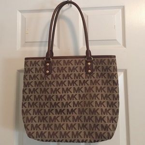 Michael Kors Monogram Shoulder Bag