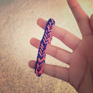 Rainbow loom triple French fishtail