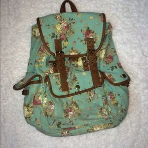 Floral backpack