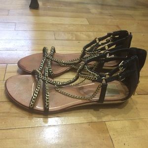 Dolce Vita Idra chain flat sandals