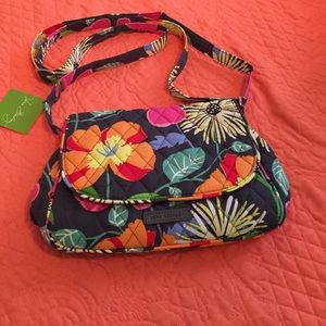 NWT Very Bradley Jazzy blooms small cross body