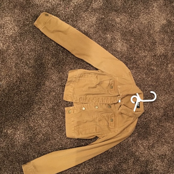 FOREVER 21 BROWN JEAN JACKET