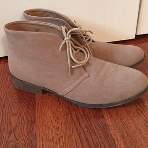 Madden girl tan booties