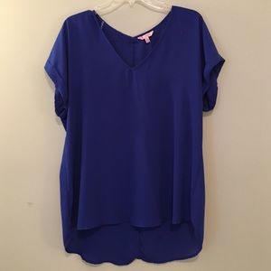 Blue Short Sleeved Shirt