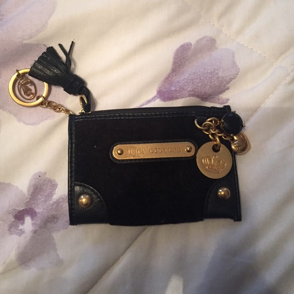 Black Juicy Couture Wristlet