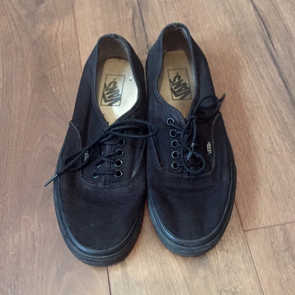 Black Vans