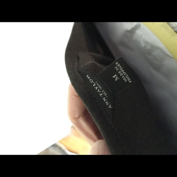 Olive with gold sequin Ann Taylor dress medium - Picture 3 of 4