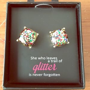 Glitter studs