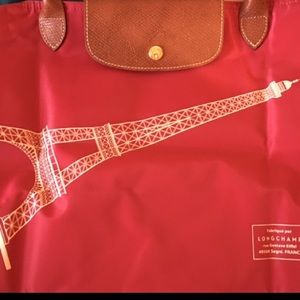 longchamp le pliage Eiffel Tower edition