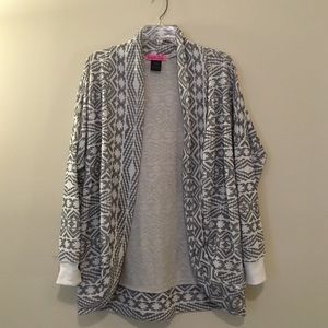 Tribal Print Cardigan