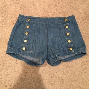 Juicy Couture sailor shorts