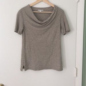 James Perse Cowl Neck Top