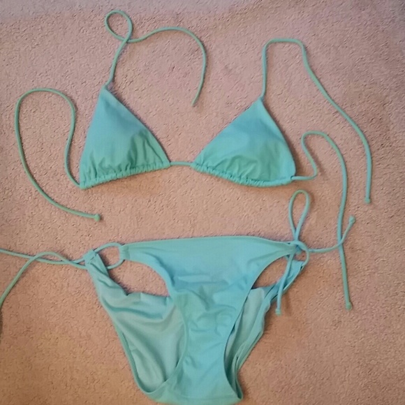 Teal Victoria Secret Bikini