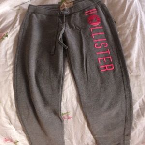 Hollister fleece sweatpants