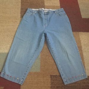 CJ Bank denim Capri