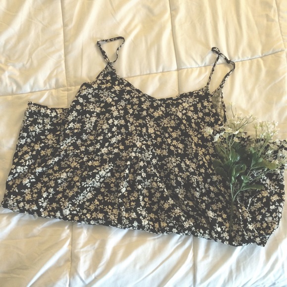 Black and white babydoll dress