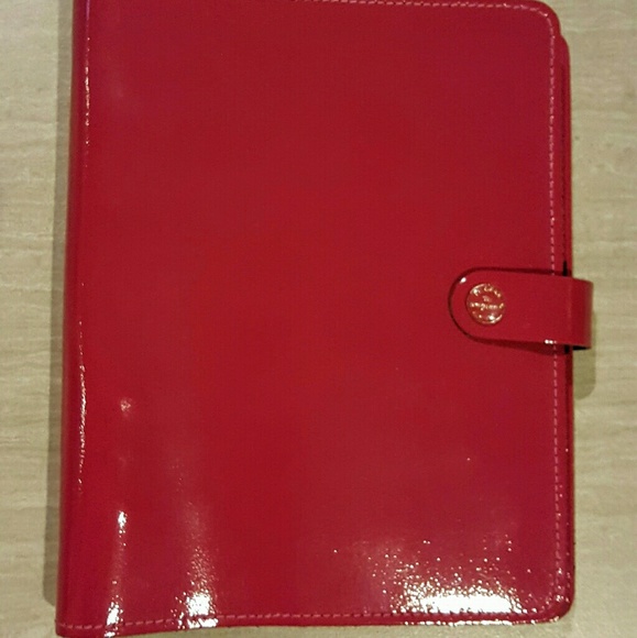 Filofax A5 Patent Original Fuchsia