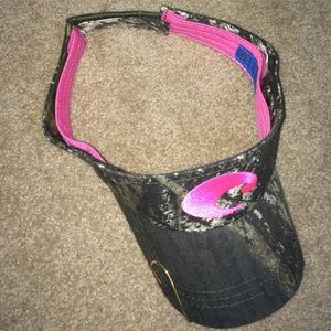 Camo and pink Costa visor. Brand new.