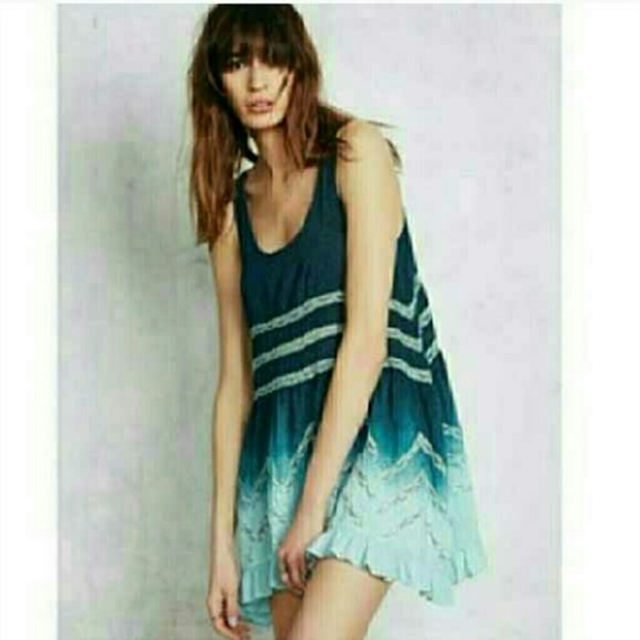 Ombre Trapeze Dress