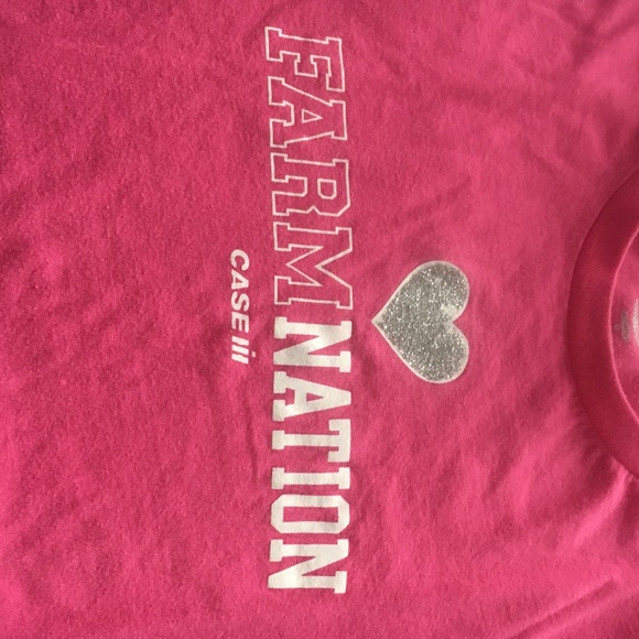 Adorable pink farm nation t-shirt like new