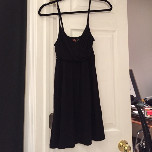 Forever21 black tank mini dress