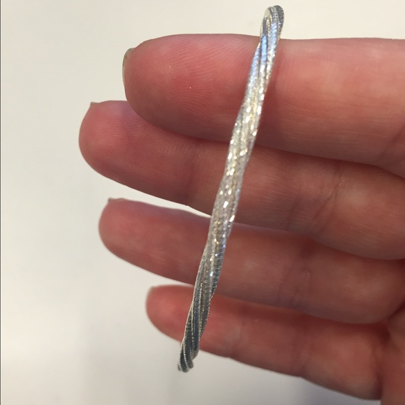Sterling silver bracelet, 925 marked.