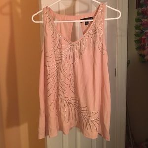Embellished tank top