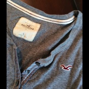 Hollister long sleeve henley