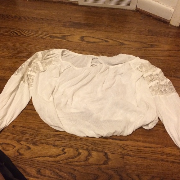Poofy Off the Shoulder Top