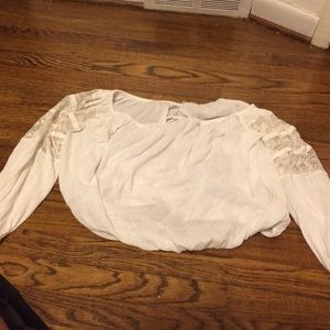 Poofy Off the Shoulder Top