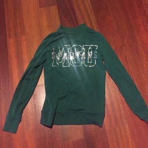 Pink Victoria Secret Quarter Zip