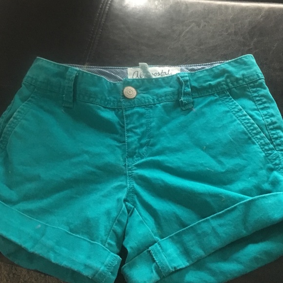 Teal Aeropostale shorts super cute size 000