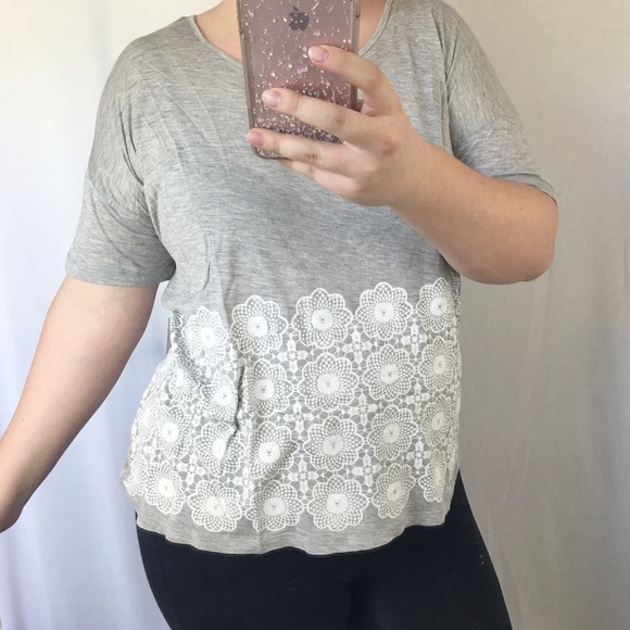 Kensie Tops - Kensie Grey Top