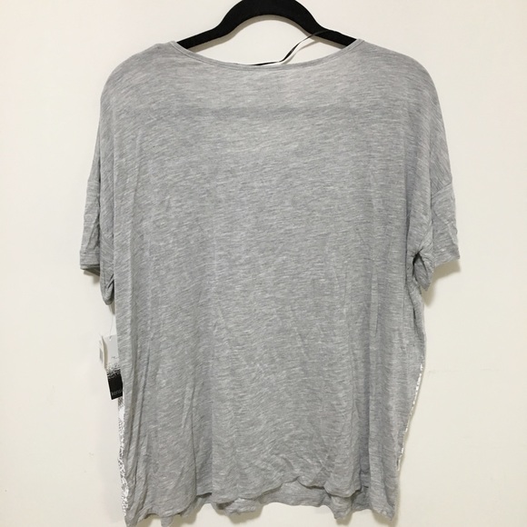 Kensie Grey Top - Picture 3 of 3