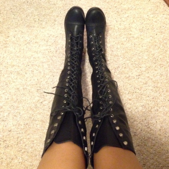 Black Over the Knee boots