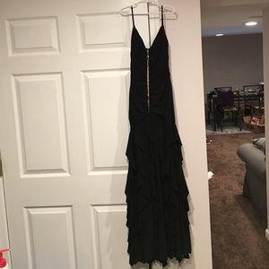 Scott McClintock long black dress