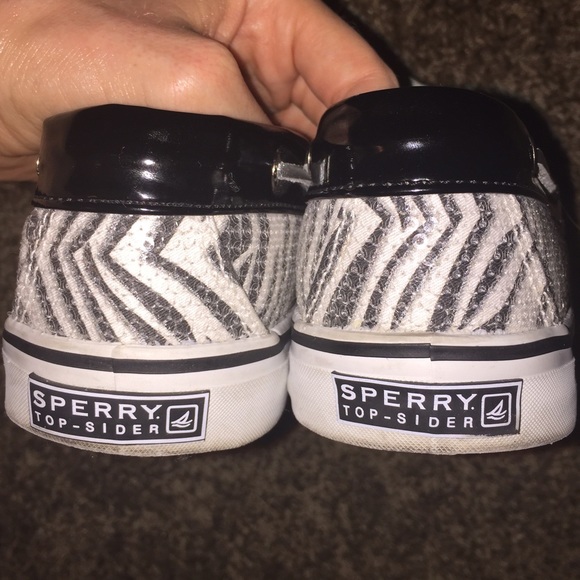 Zebra Print Sperry Top-Siders 💕▪️▫️ - Picture 3 of 4