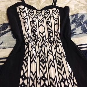 Black pant romper size L