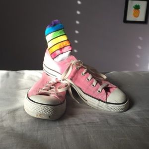 Super cute pink converse