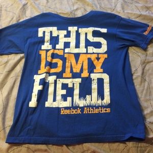 Youth Large Reebok Blue t-shirt