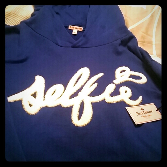 Juicy couture crop hoodie - Picture 1 of 2
