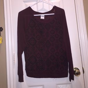 PINK long sleeve shirt