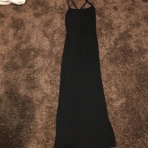 Long black dress from City Triangles